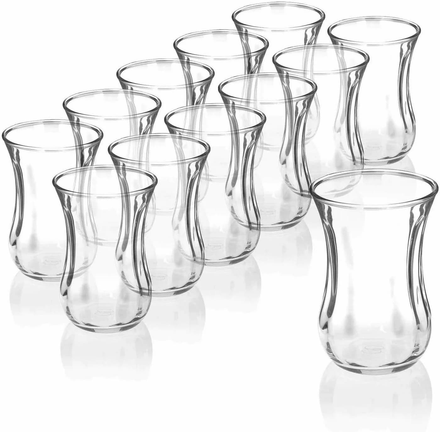 Pasabahce Teeglas 42021.12 Set 12-tlg. Transparent Orientalisch