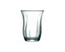 Pasabahce Teeglas Cihangir 95 ml 6-tlg. Streifen-Design Transparent Bild 2