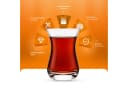 Pasabahce Teeglas-Set Aida 6-tlg. Glas Tulpenform Transparent Bild 5