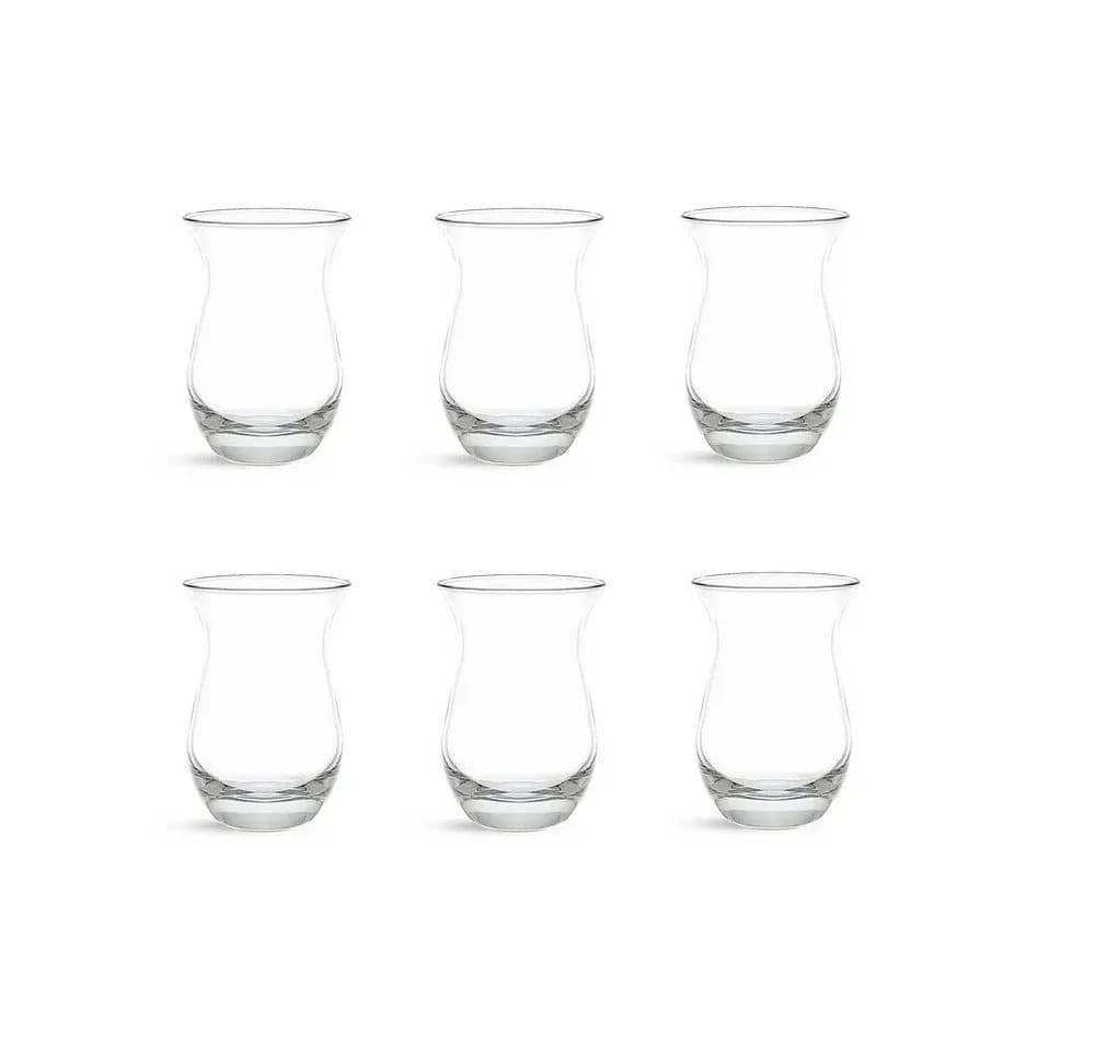 Pasabahce Galata Teeglas 6er Set Transparent Gehärtetes Glas - Bild 2