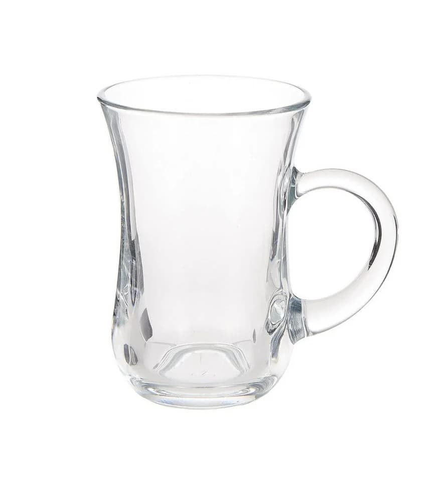 Pasabahce Teeglas Keyif 145 ml mit Henkel 6er-Set Glas - Bild 2