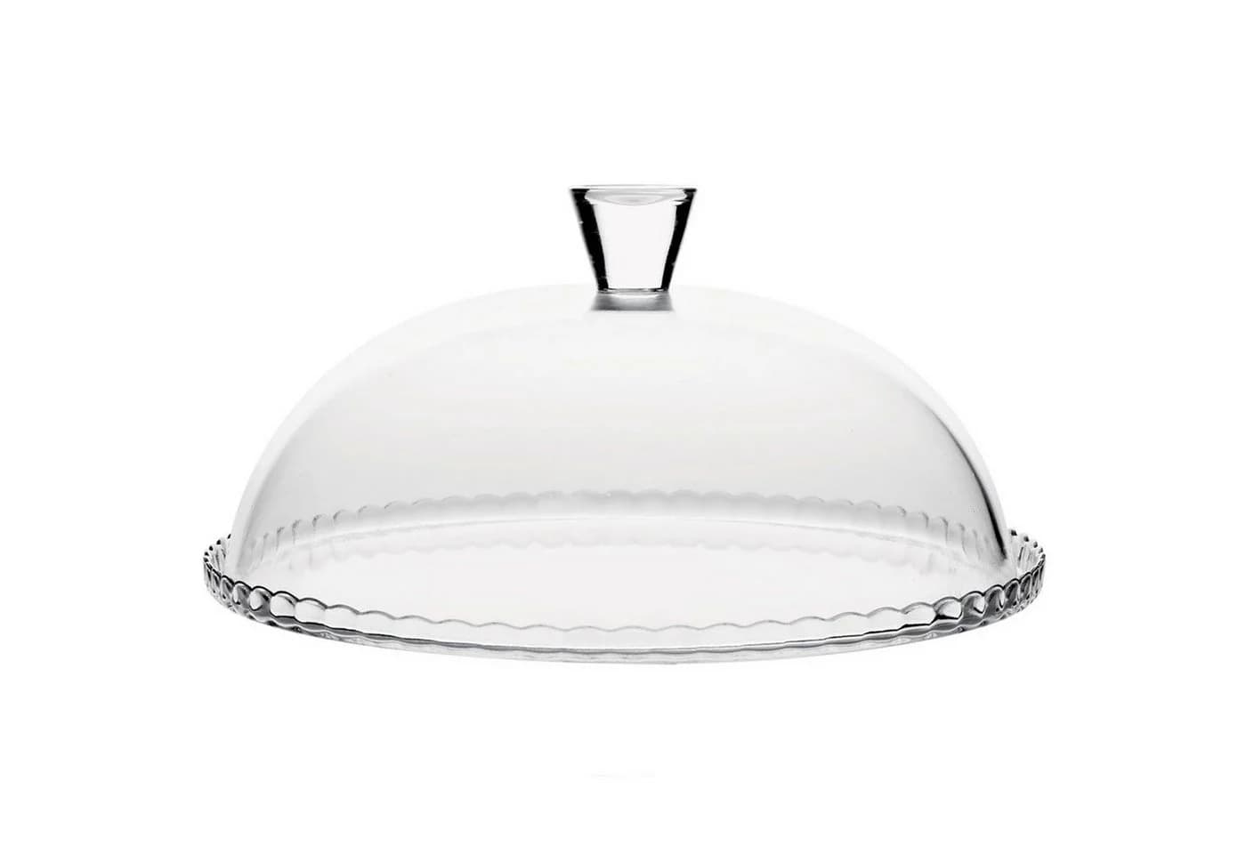 Pasabahce Patisserie Servierplatte mit Haube Glas Transparent - Bild 3
