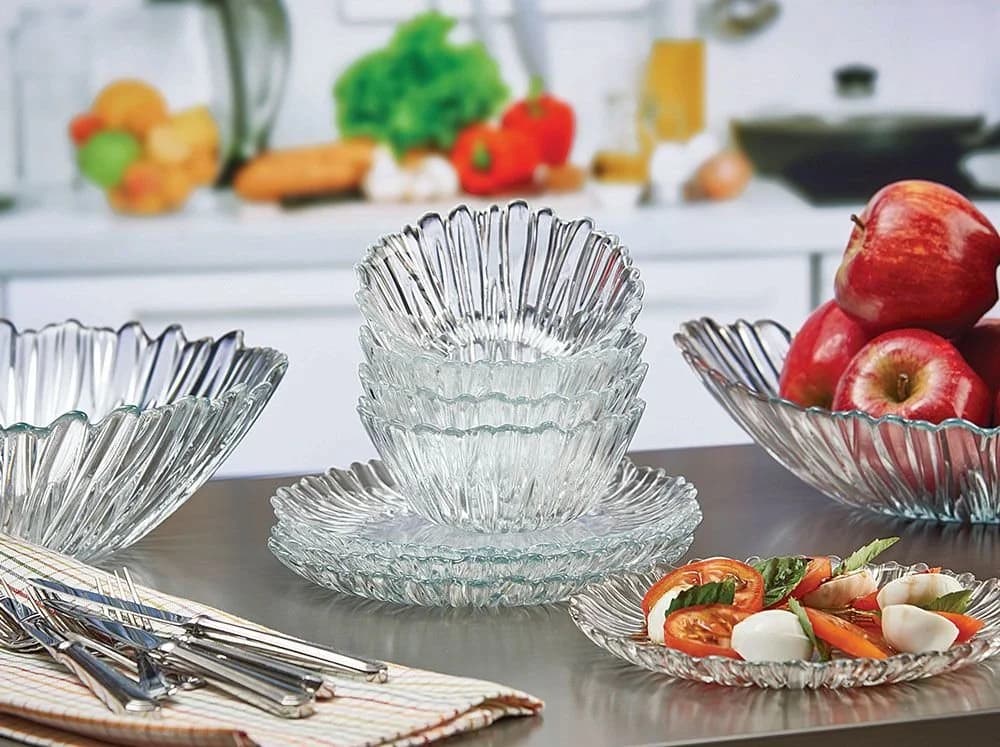 Pasabahce Dessertschale Dajar Aurora Glas Transparent