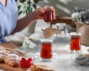 Pasabahce Üsküdar Teeglas-Set 12-tlg. Transparent Gehärtetes Glas Bild 5