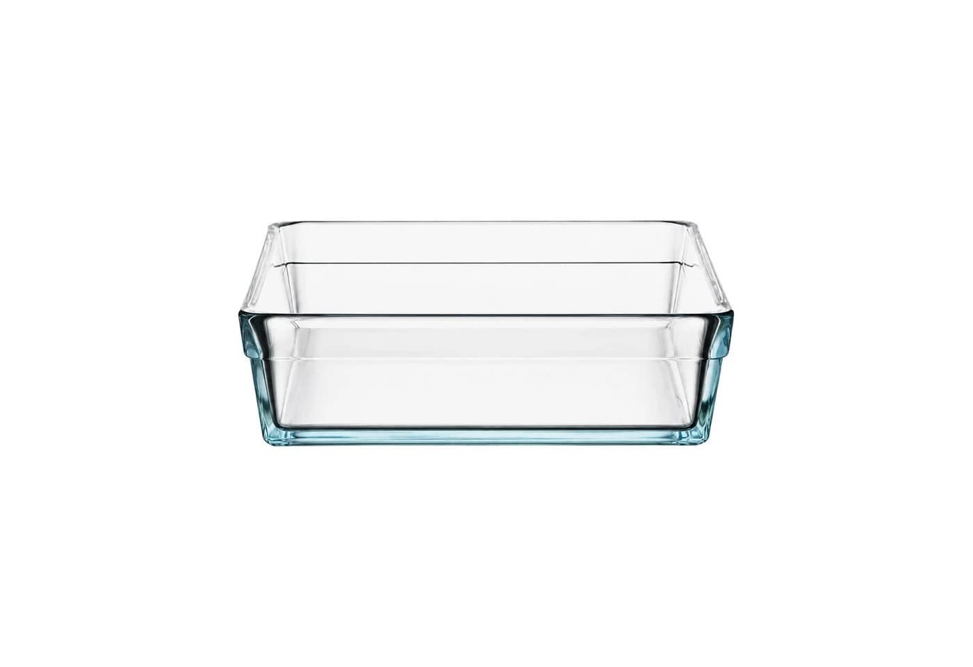 Pasabahce Borcam Quadratische Auflaufform Glas Transparent 2,4 L - Bild 2
