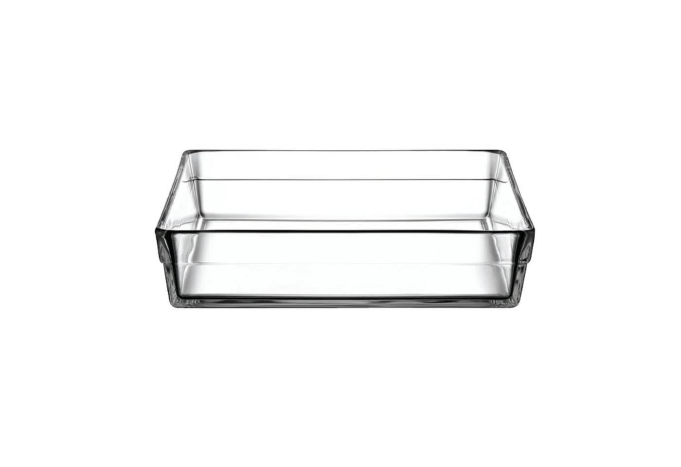 Pasabahce Borcam Auflaufform Glas 4,1L Quadratisch Transparent