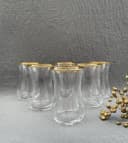 Pasabahce Teeglas Golden Touch Tempo 6er-Set mit Goldrand Bild 2