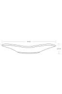 Pasabahce Untertasse Dantel Teeteller 6er Set Transparent Bild 4