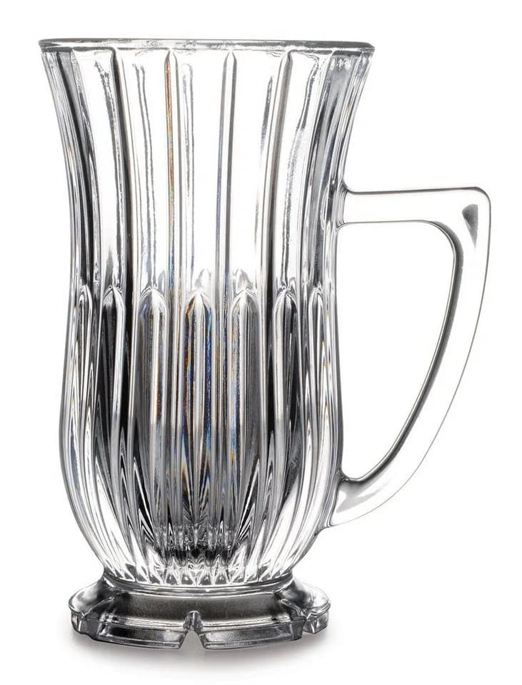 Pasabahce Teeglas Elegante Kristall-Teegläser mit Henkel – 2er Set – 155 ml - Bild 2