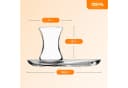 Pasabahce Incebelli Teeglas-Set 4-tlg. Glas Transparent Bild 3