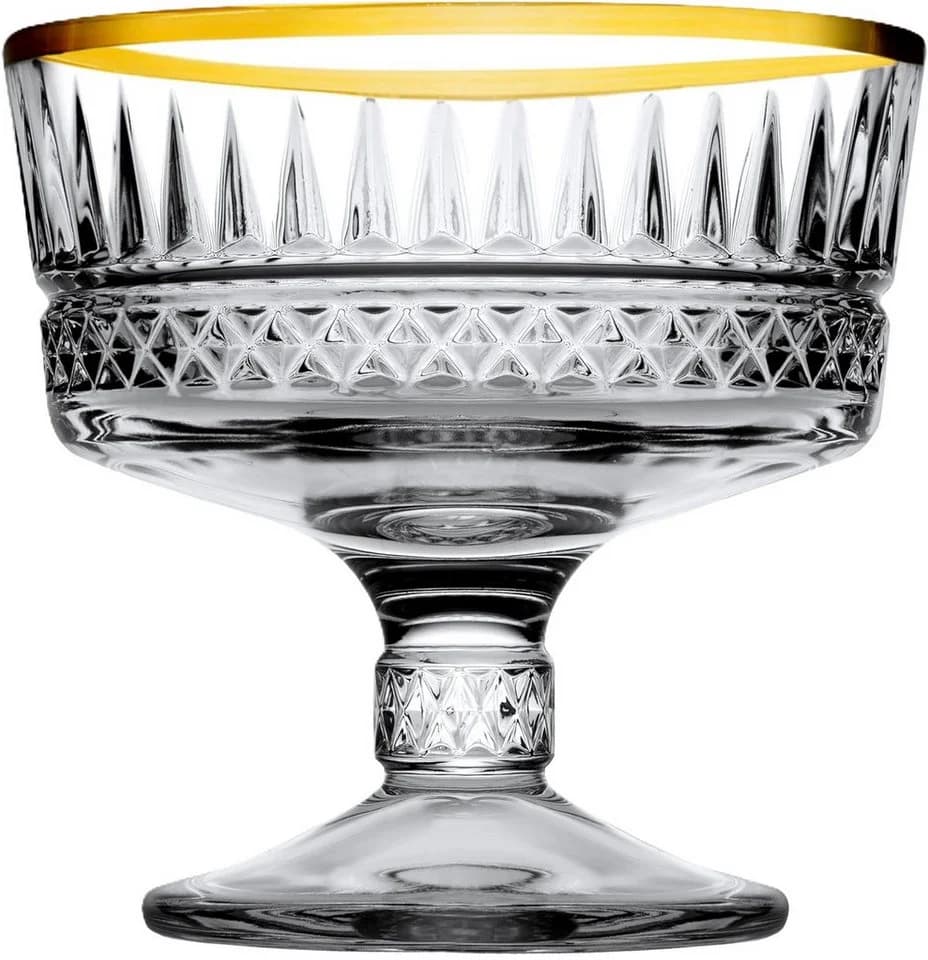 Pasabahce Eisschale Elysia Golden Touch 2er Pack Glas - Bild 2