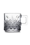 Pasabahce Teeglas Timeless 2er-Gläser Set mit Henkel Transparent Bild 2