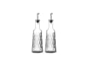 Pasabahce Menage-Set Leafy 2er Set Öl- & Essigflasche Glas Transparent Bild 2