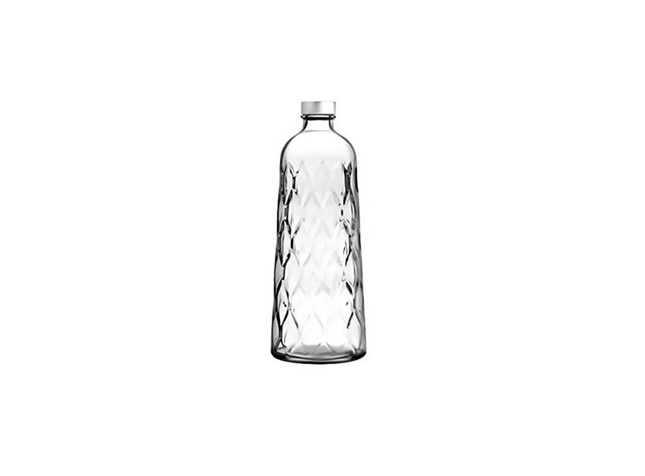 Pasabahce Karaffe Leafy Glasflasche 1,035 L mit Deckel - Bild 2