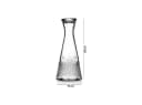 Pasabahce Karaffe Timeless Glas 940 ml mit Deckel Bild 1