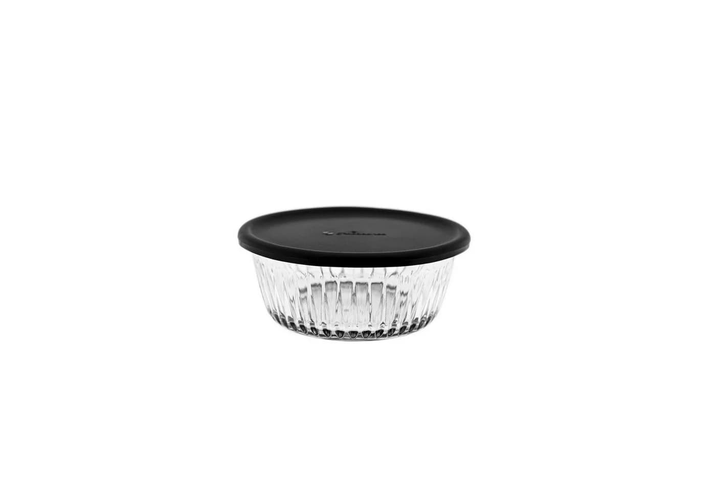 Pasabahce Aufbewahrungsbehälter Set 330ml Glas Grau