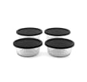 Pasabahce Aufbewahrungsbehälter Set 330ml Glas Grau Bild 2