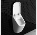 Vitra Wand-Urinal Komplettset mit Deckel und Siphon - Weiß Bild 2