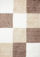 Hochflor-Teppich AYYILDIZ TEPPICHE "Life Shaggy 1501" Kariert Bild 1