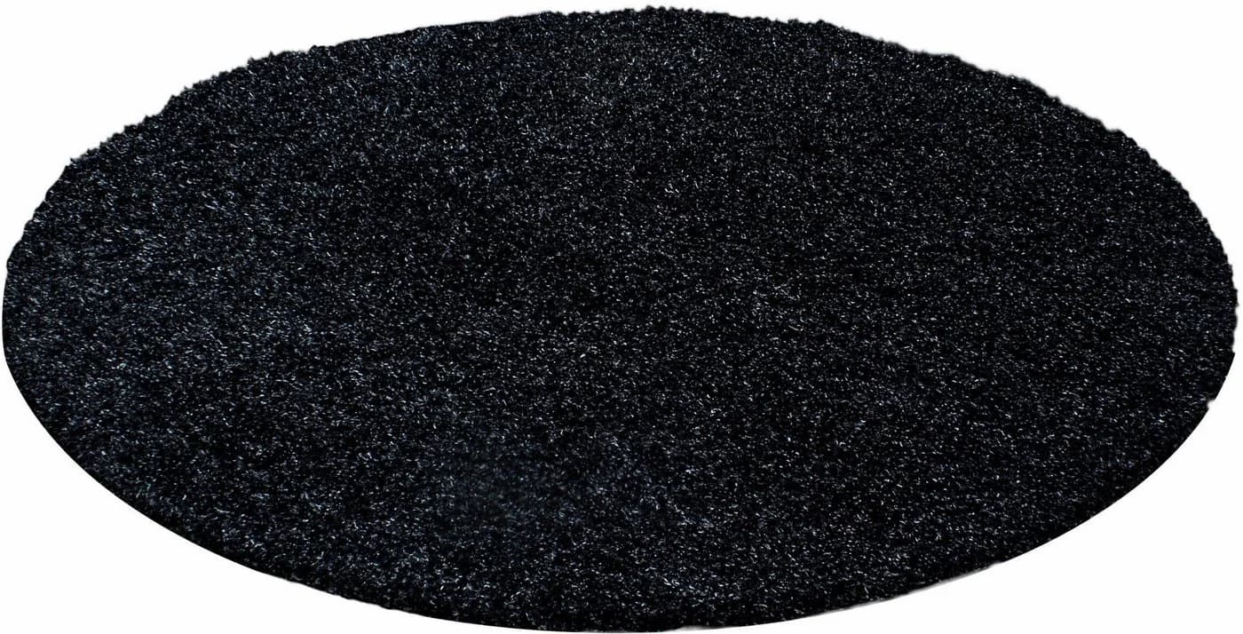 AYYILDIZ TEPPICHE Life Shaggy 1500 Hochflor-Teppich Rund Grau - Bild 2