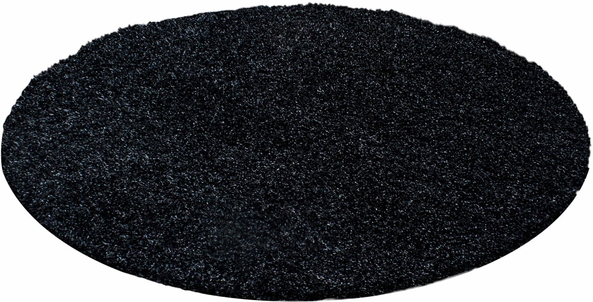 AYYILDIZ TEPPICHE Life Shaggy 1500 Hochflor-Teppich Rund Grau - Bild 4