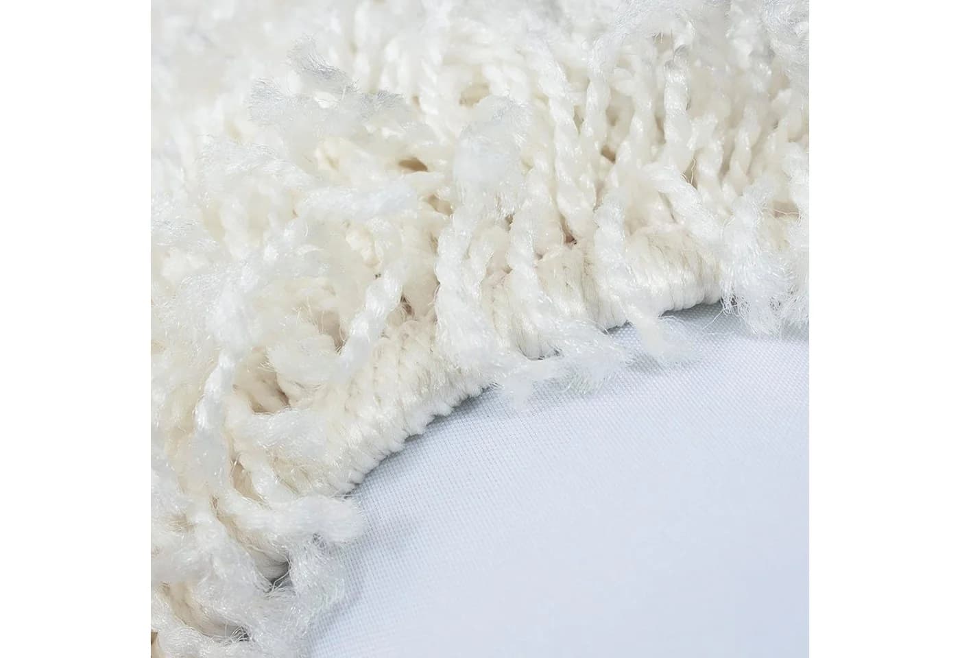 AYYILDIZ Life Shaggy 1500 Hochflor-Teppich Creme Uni - Bild 4