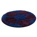 Kinderteppich AYYILDIZ TEPPICHE Fun 6001 Navy Fußball Design Bild 1
