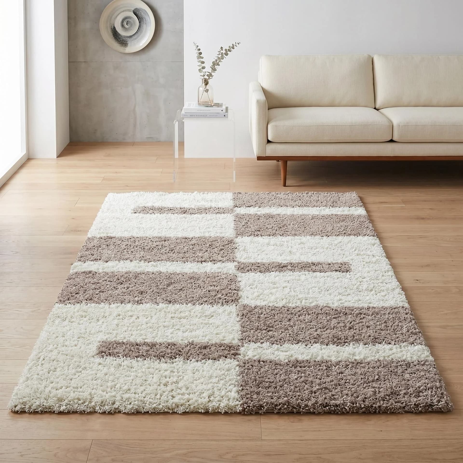 Hochflor-Teppich Gala Shaggy 2505 Beige Kunstfaser