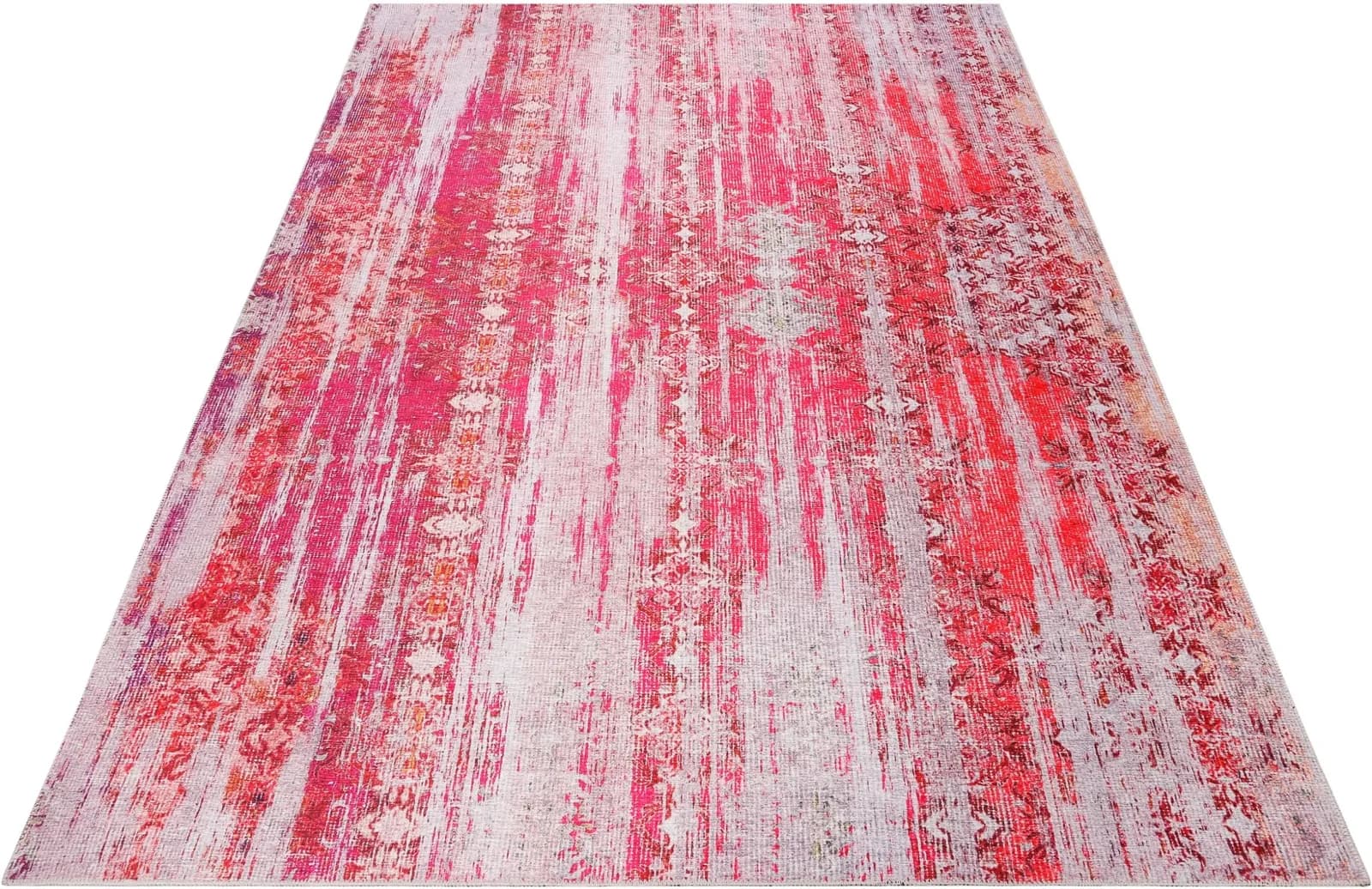 WECON HOME Teppich Sunset in Faro Bunt Vintage Polyester