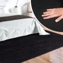 MERINOS Kunstfellteppich Loft 37 Schwarz Uni Langflor Anti-Rutsch Bild 2