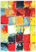 MERINOS BELIS PATCHWORK Teppich Bunt Modern 80x150cm Bild 5
