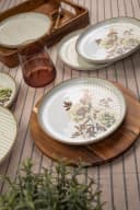 Kütahya Porselen Dessertteller Magicland 6-tlg. 21 cm Braun Bild 5