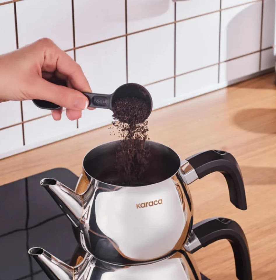 Karaca Kayra Teekannen-Set 2,7L Edelstahl Schwarz Induktion - Bild 5