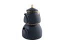 Karaca Retro Teekannen-Set Emaille Anthrazit 1,1L & 2,3L Bild 3