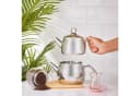 Karaca Belinay Teekannen-Set Edelstahl 2,6L Induktionsgeeignet Silber Bild 1