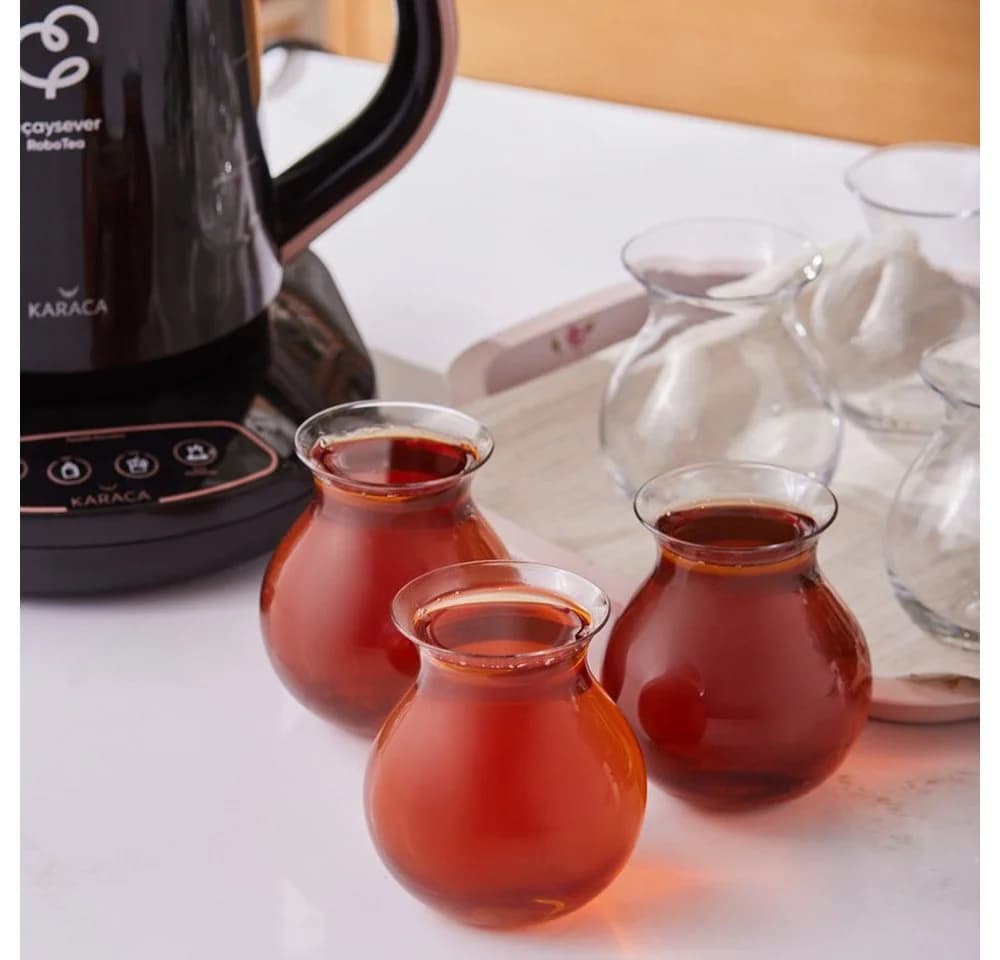 Karaca Tatlıcan Teeglas-Set 6-teilig Transparent Glas - Bild 4