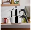 Karaca Edge Mini Teekannen-Set Schwarz 2,1L Edelstahl Induktion Bild 3