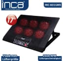 INCA Laptoptisch Notebook Kühler 6 Lüfter INC-601GMS Bild 2