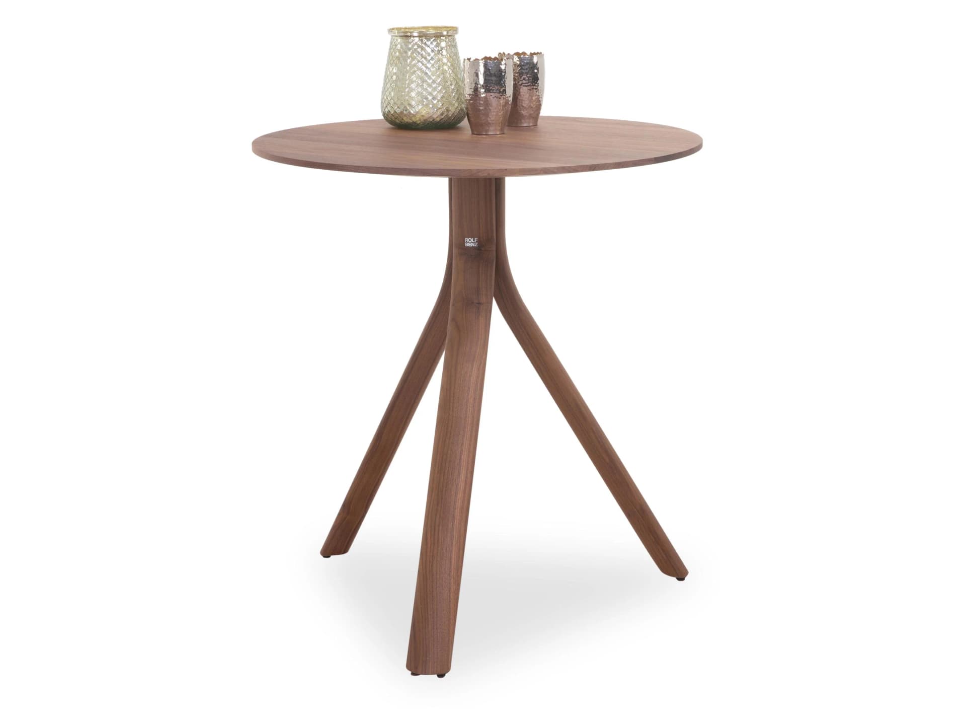 Bistrotisch ROLF BENZ 976 Massivholz Nussbaum Braun