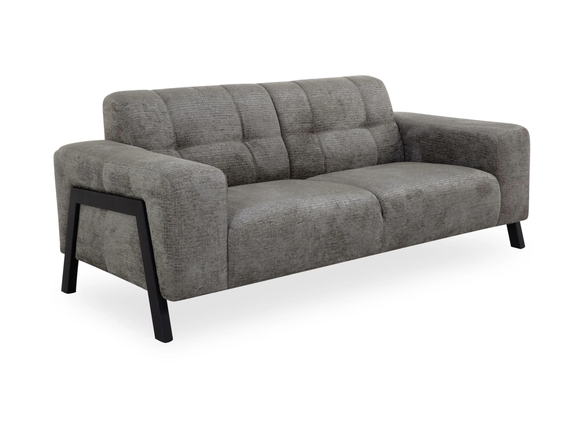 Maxfurn Sofa 2,5 Sitzer DOUGLAS Grün Schwarz