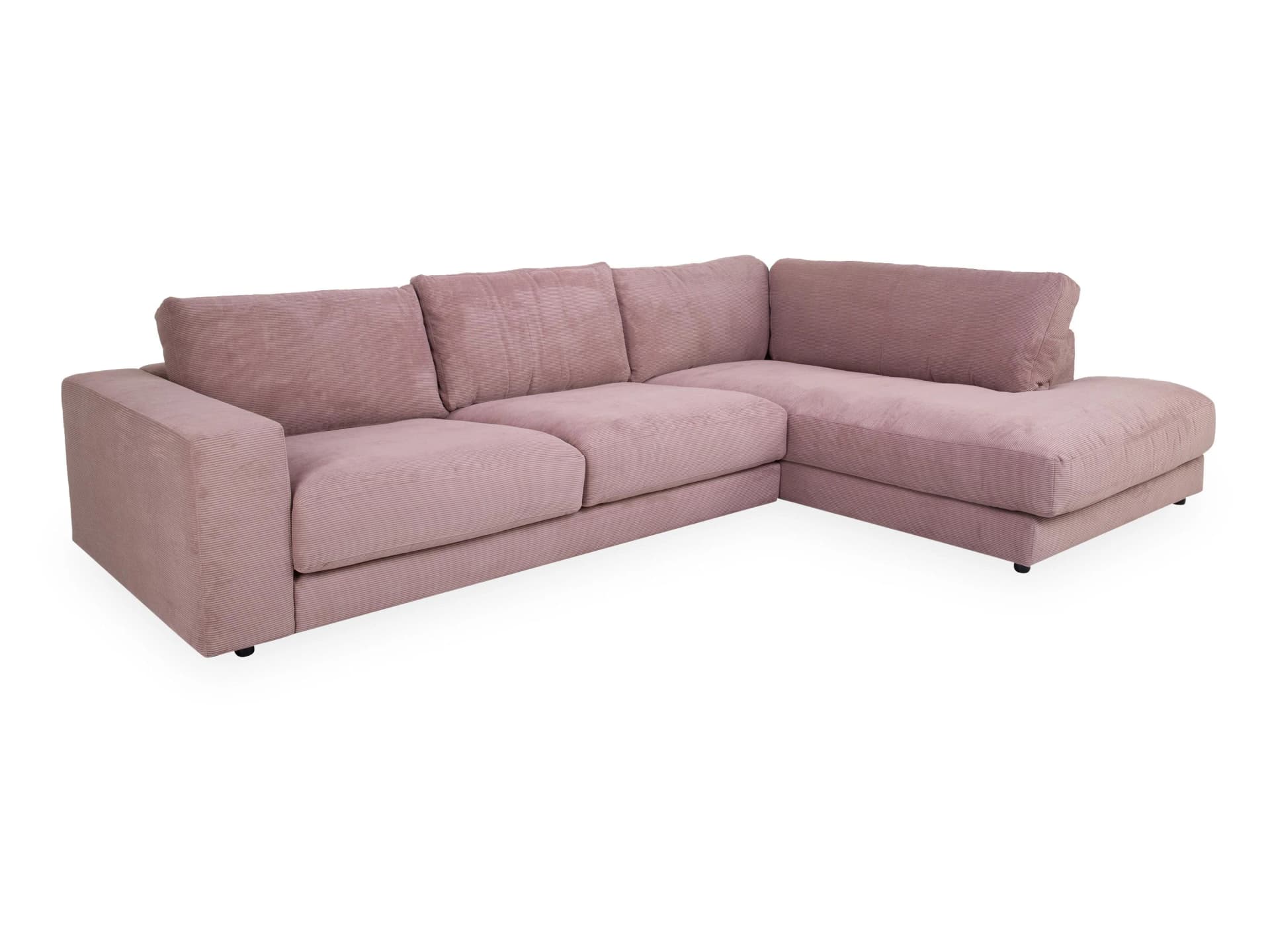 Polsterecke CHRISTINA Stoff Feincord Beige