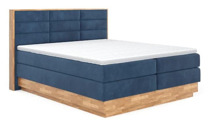 Boxspringbett VALMONDO INCANA Beige Stoff