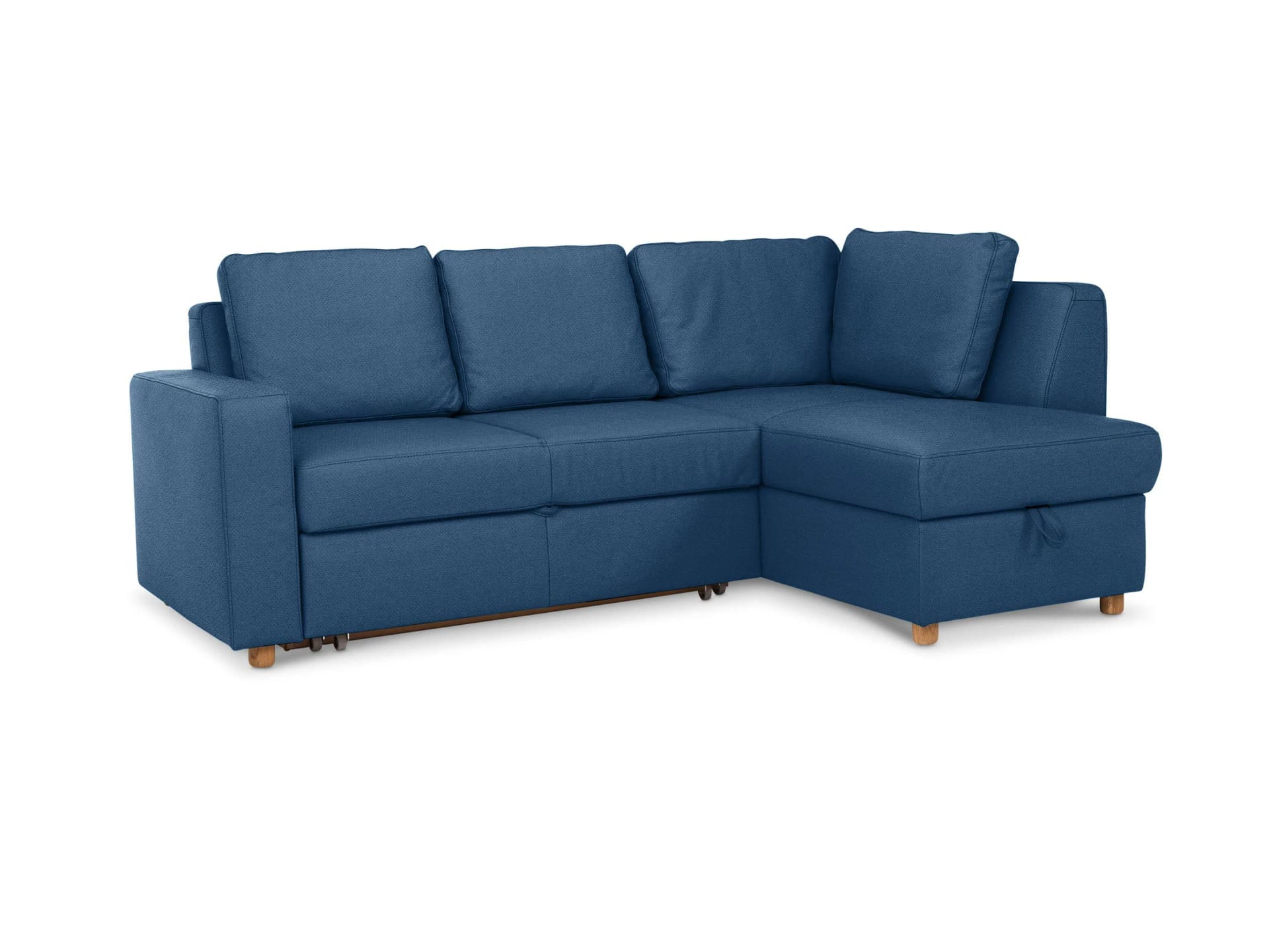 Polsterecke SLEEP mit Bettkasten und Ottomane Beige
