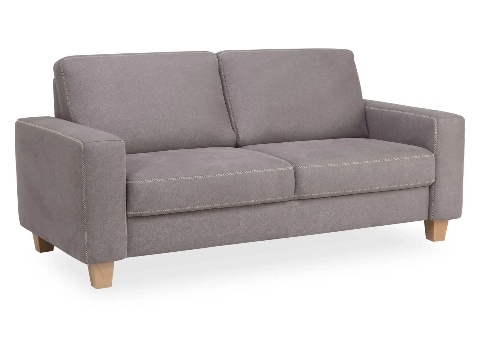 Vito BUDDY 3-Sitzer Sofa Stoff beige mit Federkern