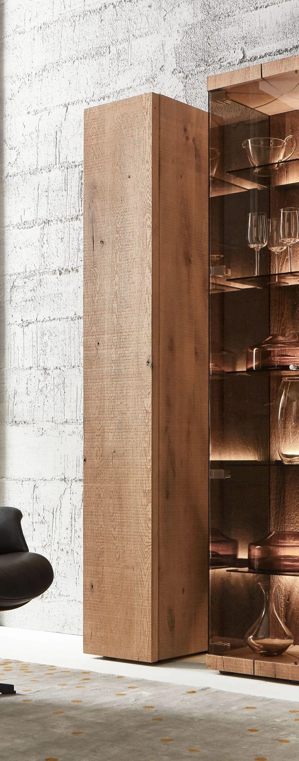 hartmann Vara Schrank Massivholz Braun