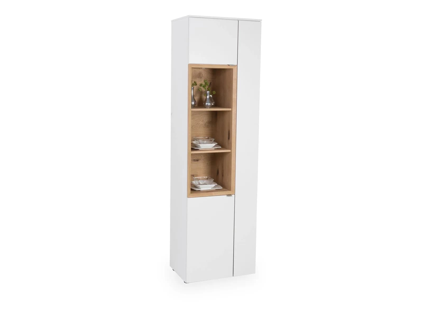 Venjakob Vitrine ANDIAMO Home Weiß Wildeiche