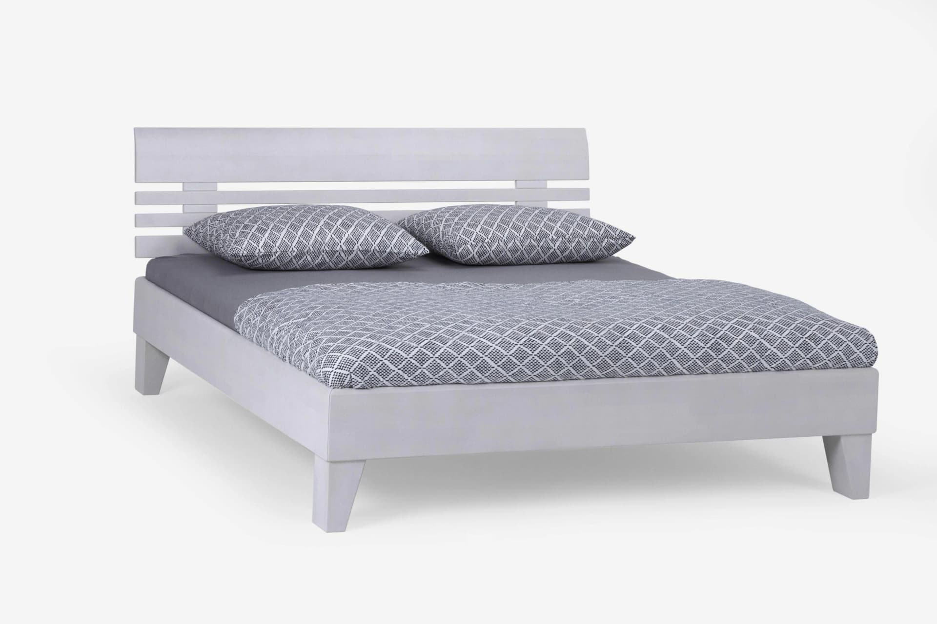 Holzbett Avantgarde Braun Massivholz
