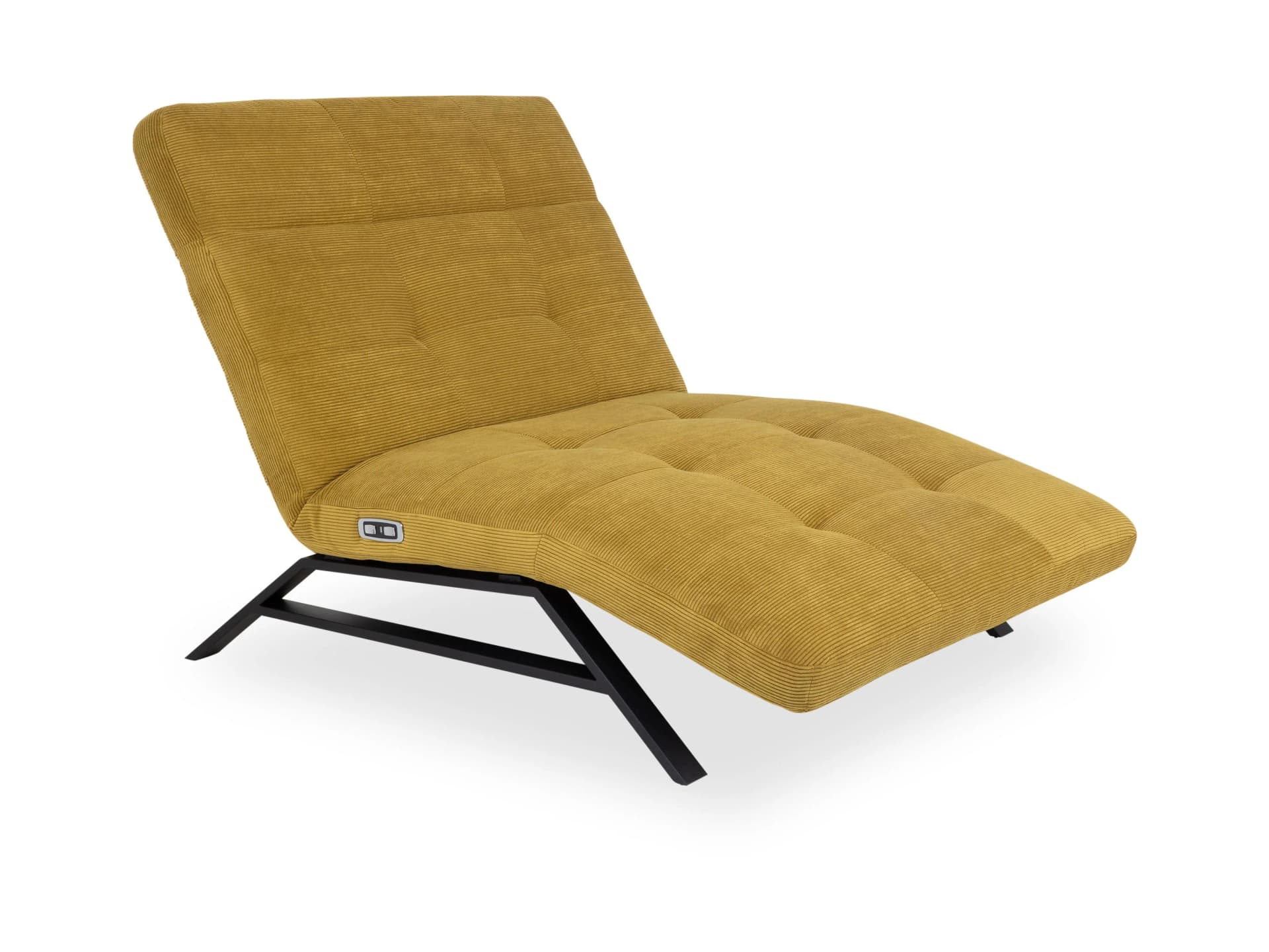 Loft Einzelliege maxi CHRISTIE 2.0 mit Motorik & USB - Grün/Schwarz