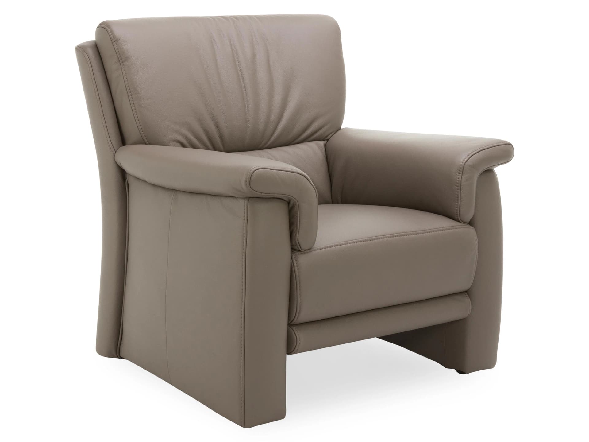 himolla Sessel MORITZ Grau Leder Modern