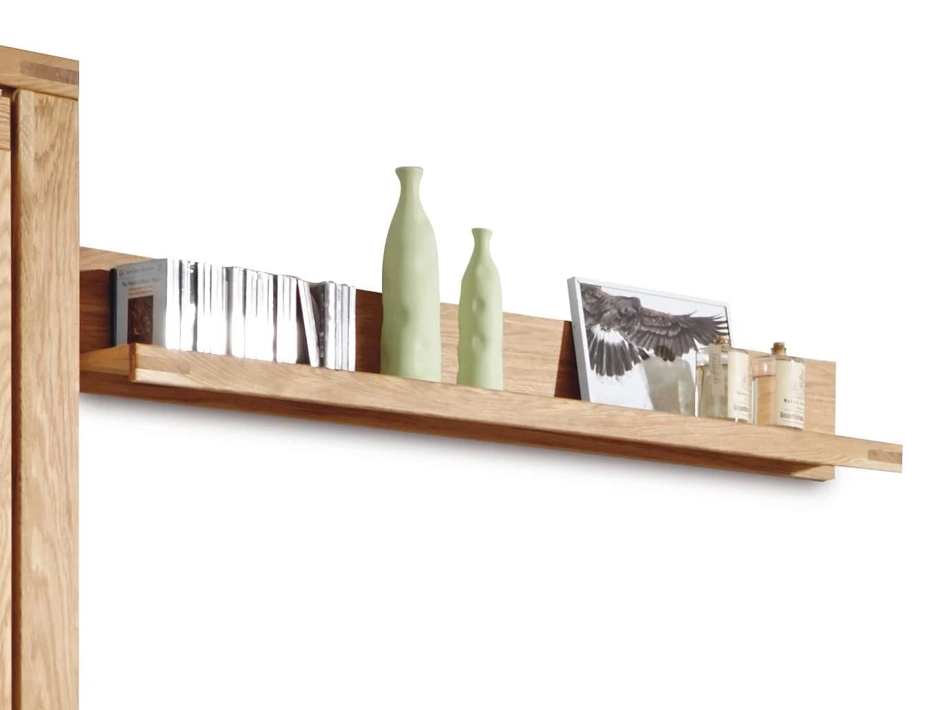 Wandboard Ela aus massiver Wildeiche geölt